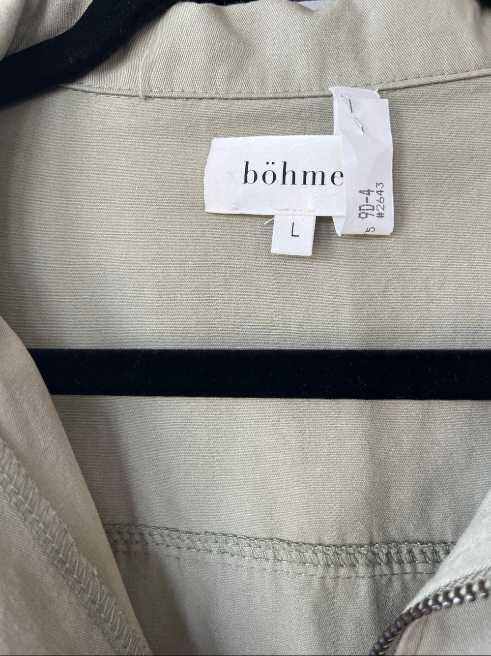 Böhme Cotton Zipper Military Utility Jumpsuit / Overalls - Picture 5 of 9